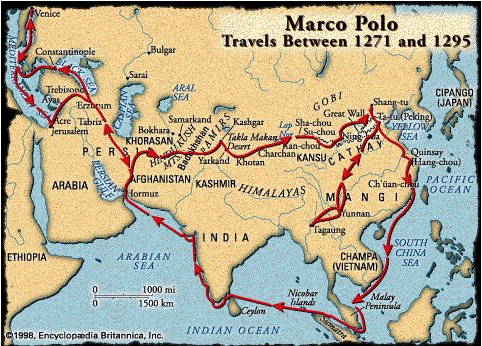 Marko Polo - putovanja